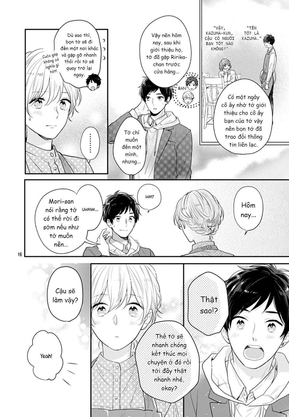 Soko No Koisuru Baitosho-Kun Chapter 4 - 17