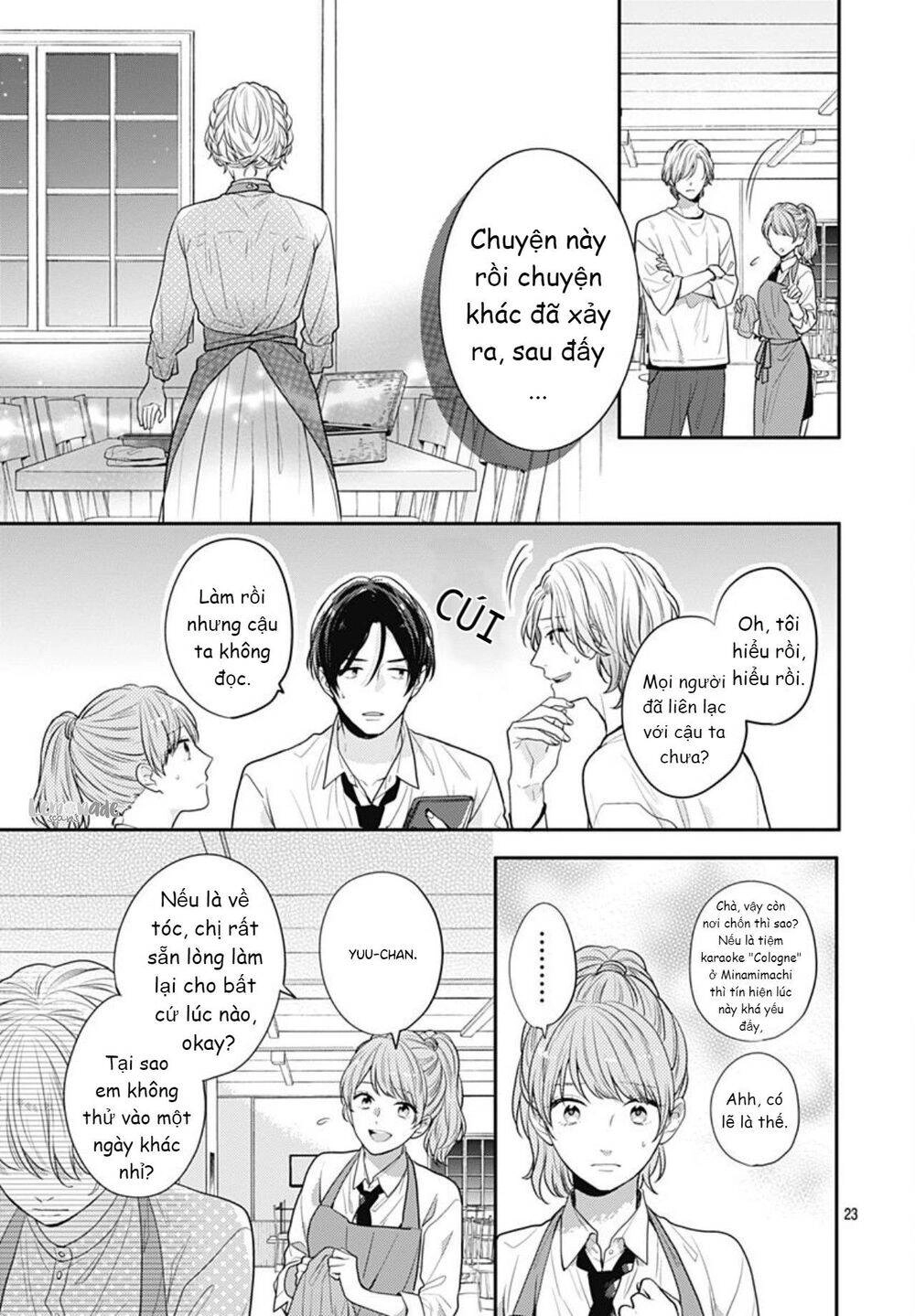 Soko No Koisuru Baitosho-Kun Chapter 4 - 24