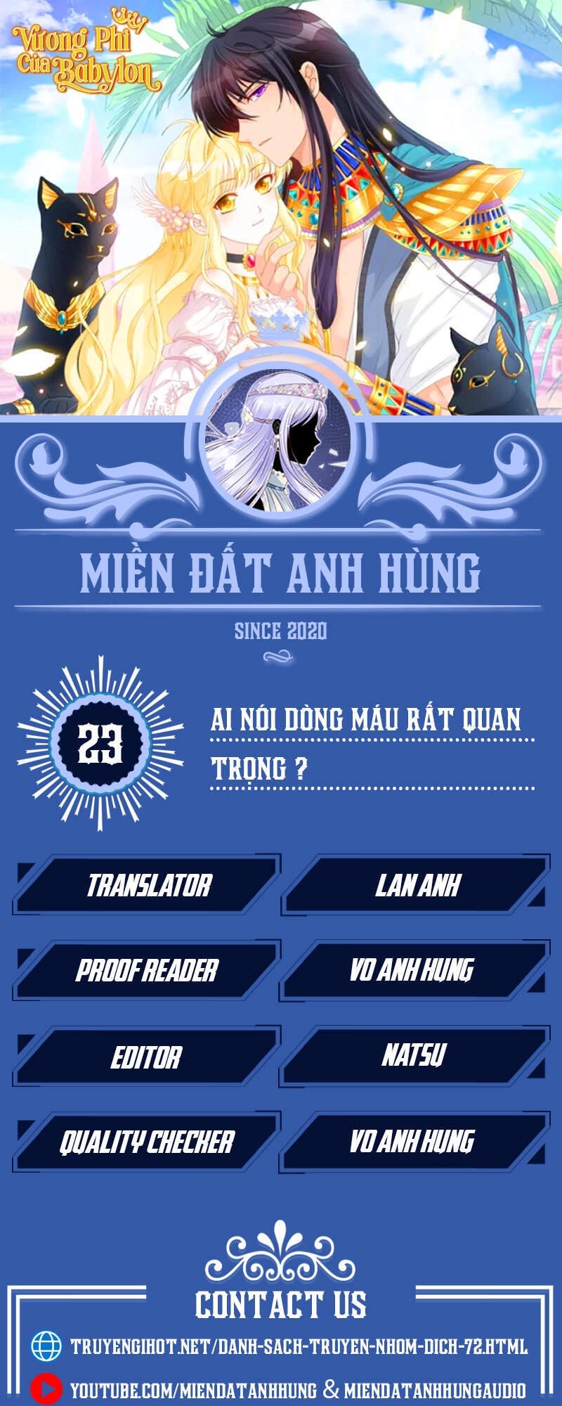 Babylon Vương Phi Chapter 23.1 - 1