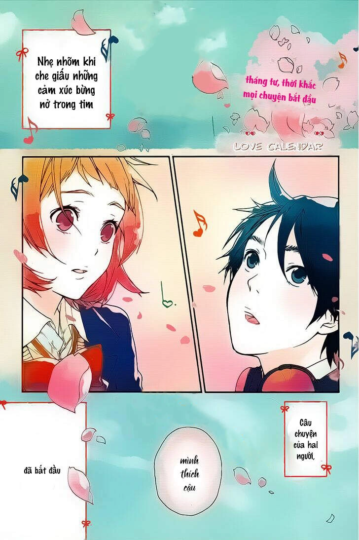 Lịch Tình Yêu Chapter 1 - 3