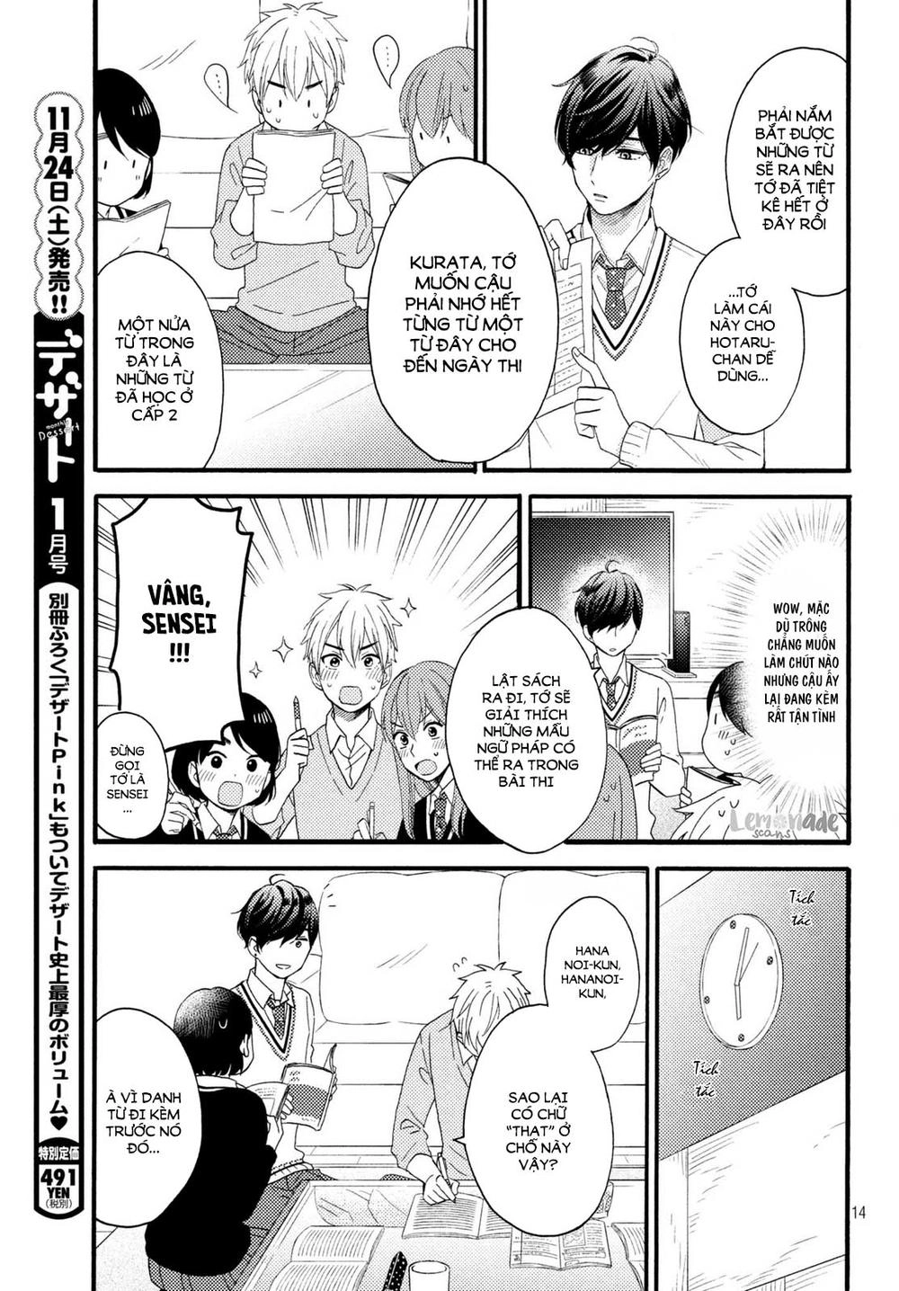 Hananoi-Kun To Koi No Yamai Chapter 9 - 16