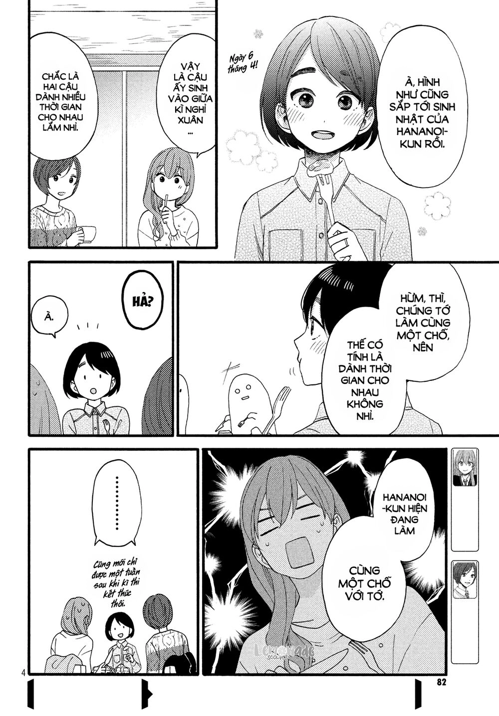 Hananoi-Kun To Koi No Yamai Chapter 14 - 6
