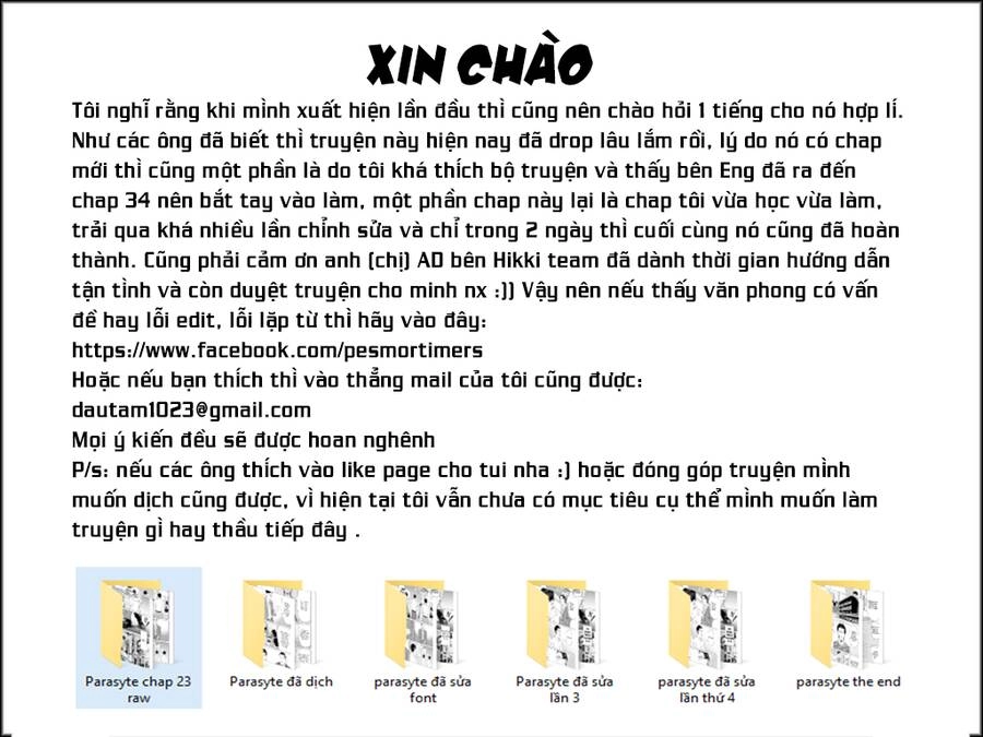 Parasyte Reversi Chapter 23 - 1