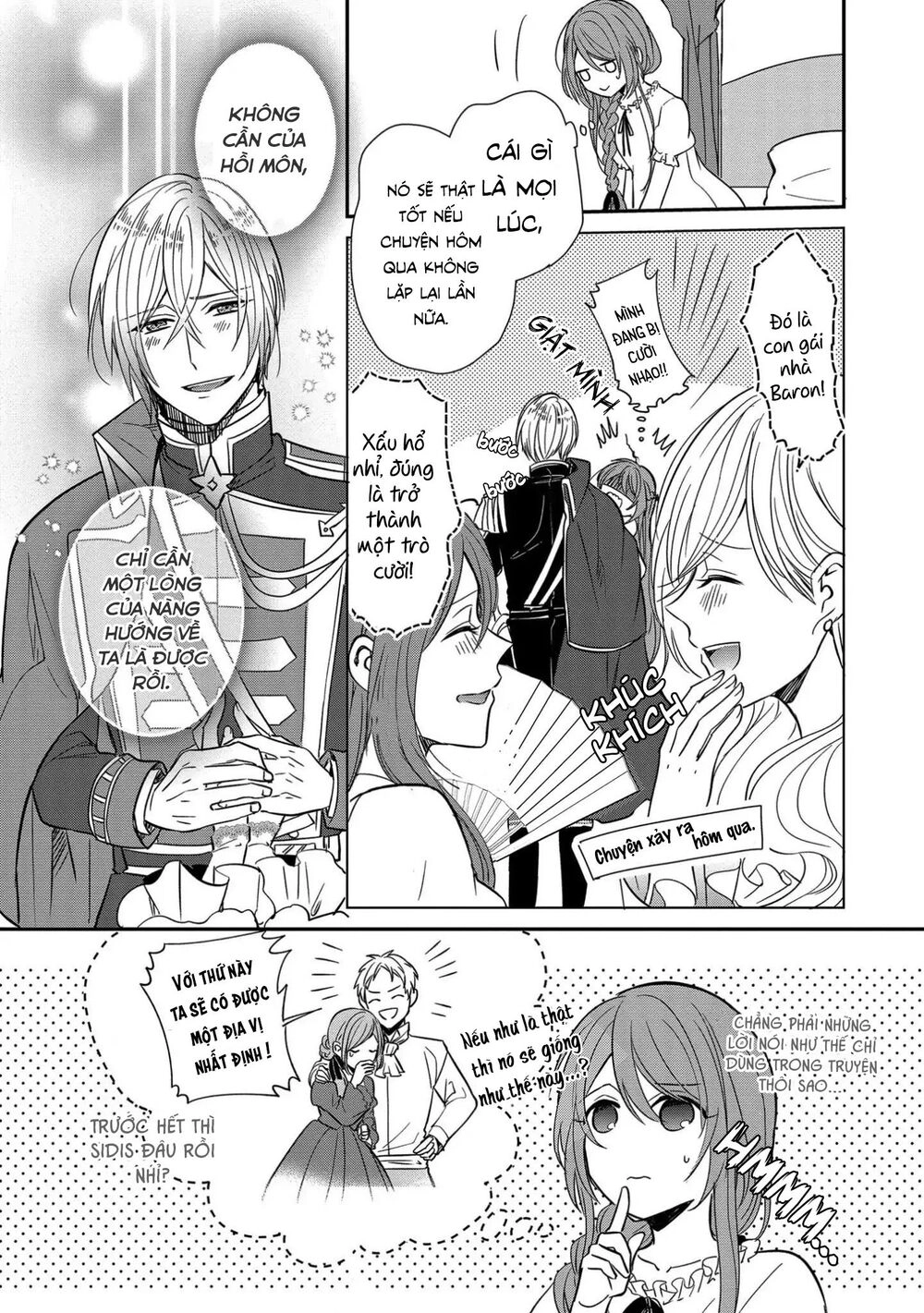 Đế Chế Hi Vọng Được Đính Hôn Với Nữ Quan Chapter 3 - 10