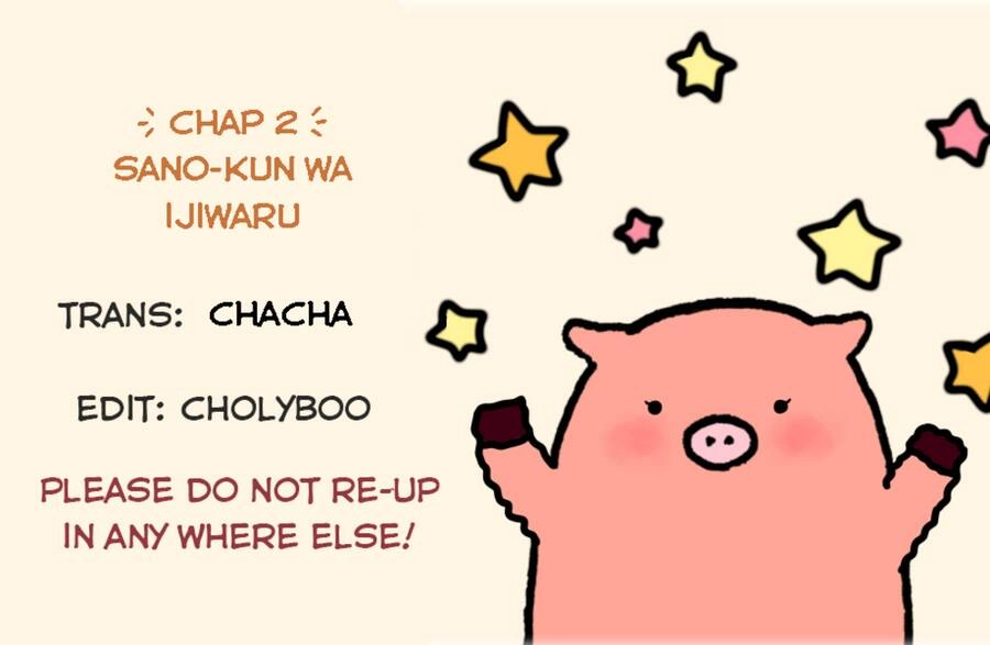Sano-Kun Wa Ijiwaru Chapter 2 - 1