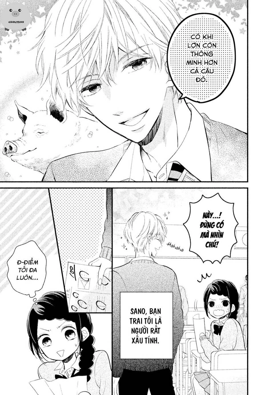 Sano-Kun Wa Ijiwaru Chapter 4 - 6