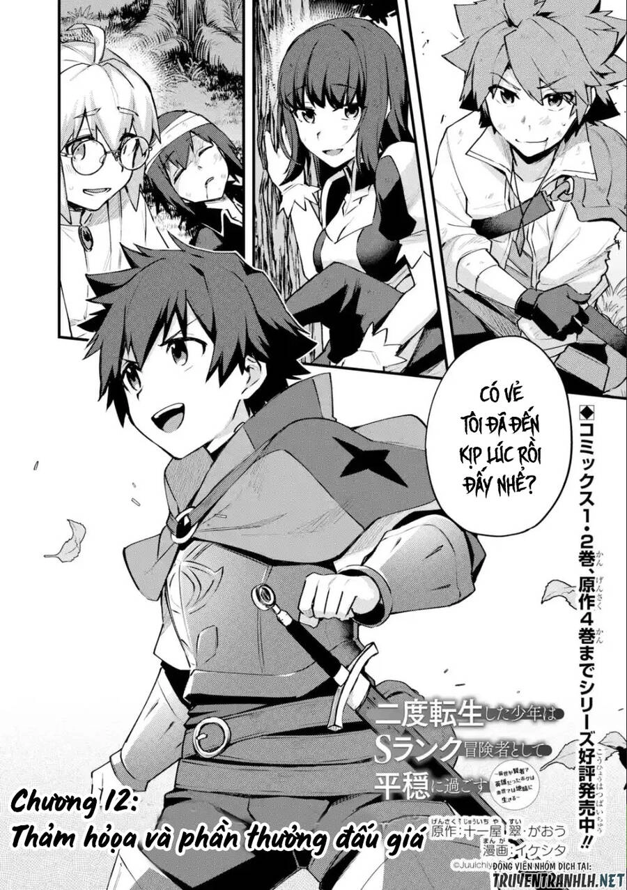 Nido Tensei Shita Shounen Wa S Rank Boukensha Toshite Heion Ni Sugosu-Zense Ga Kenja De Eiyuu Datta Chapter 12 - 3