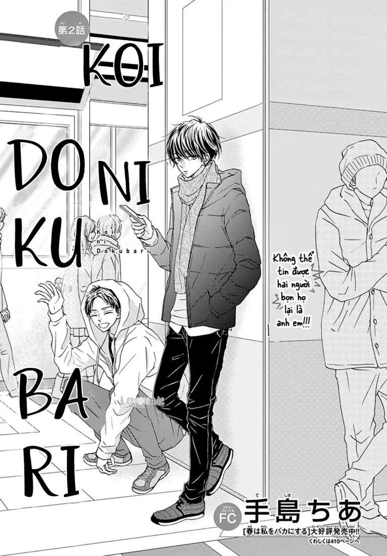 Koi Ni Dokubari Chapter 2 - 3