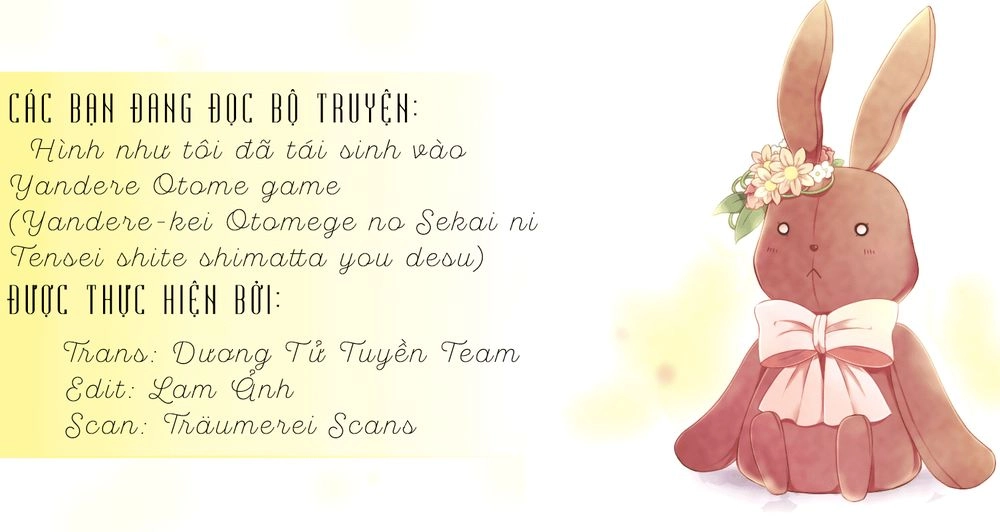 Hình Như Tôi Đã Tái Sinh Vào Yandere Otome Game Chapter 2 - 3