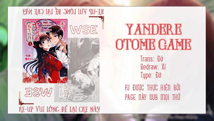Hình Như Tôi Đã Tái Sinh Vào Yandere Otome Game Chapter 16 - 1