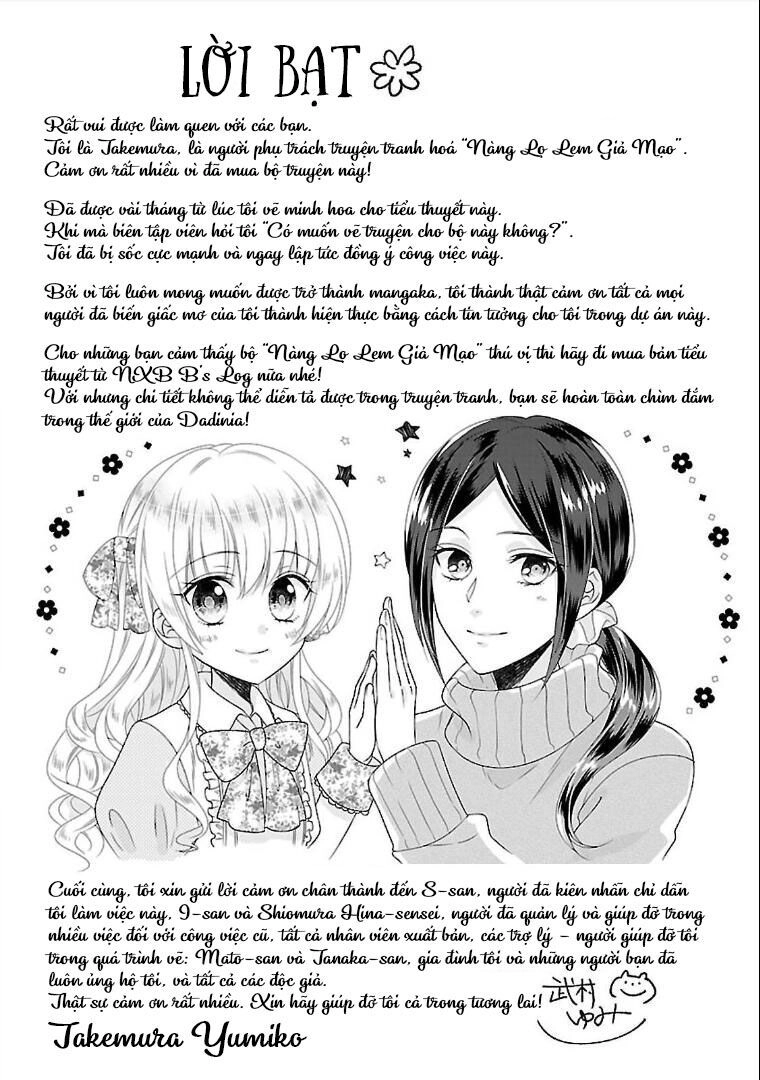 Nàng Lọ Lem Giả Mạo Chapter 3.5 - 6