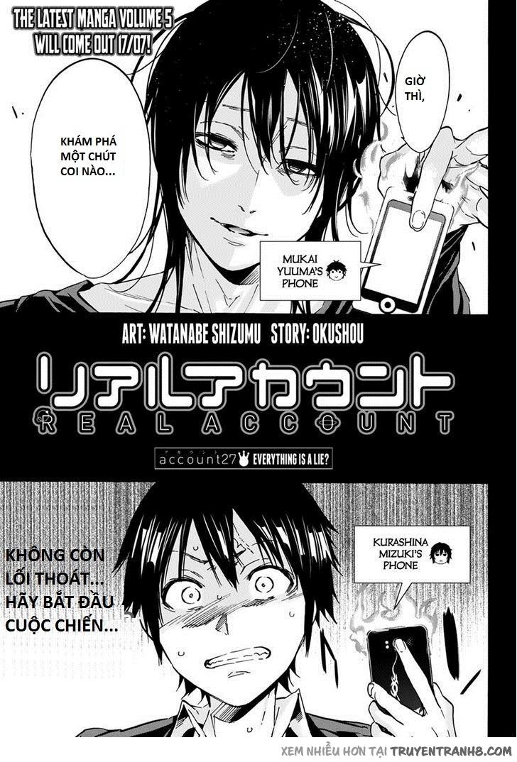 Real Account Ii Chapter 27 - 2