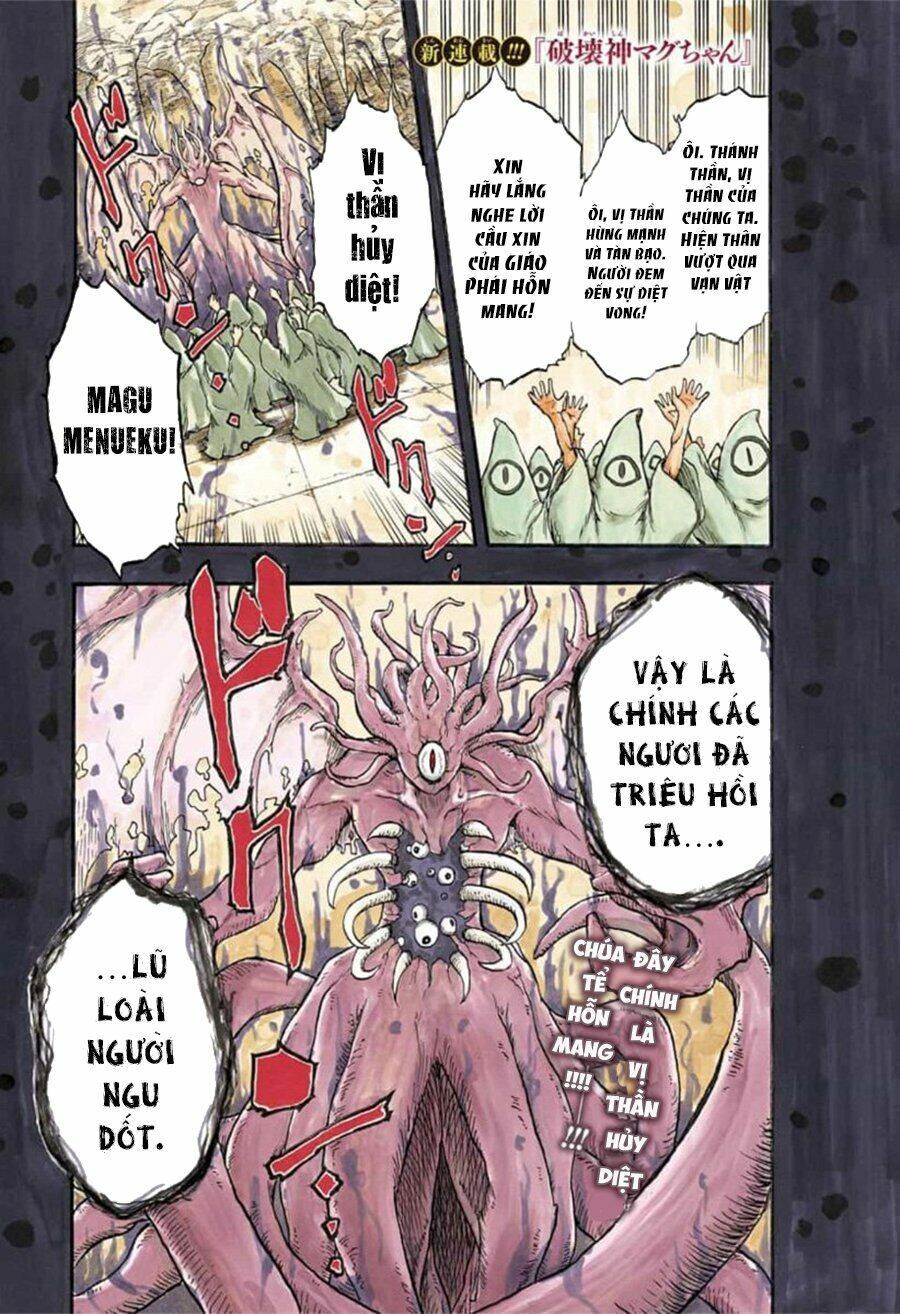 Thần Hủy Diệt: Magu-Chan Chapter 1 - 3