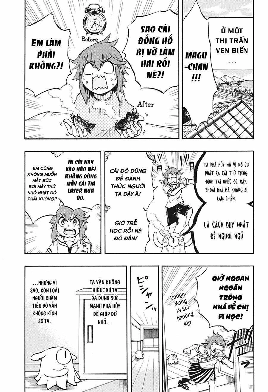 Thần Hủy Diệt: Magu-Chan Chapter 4 - 3