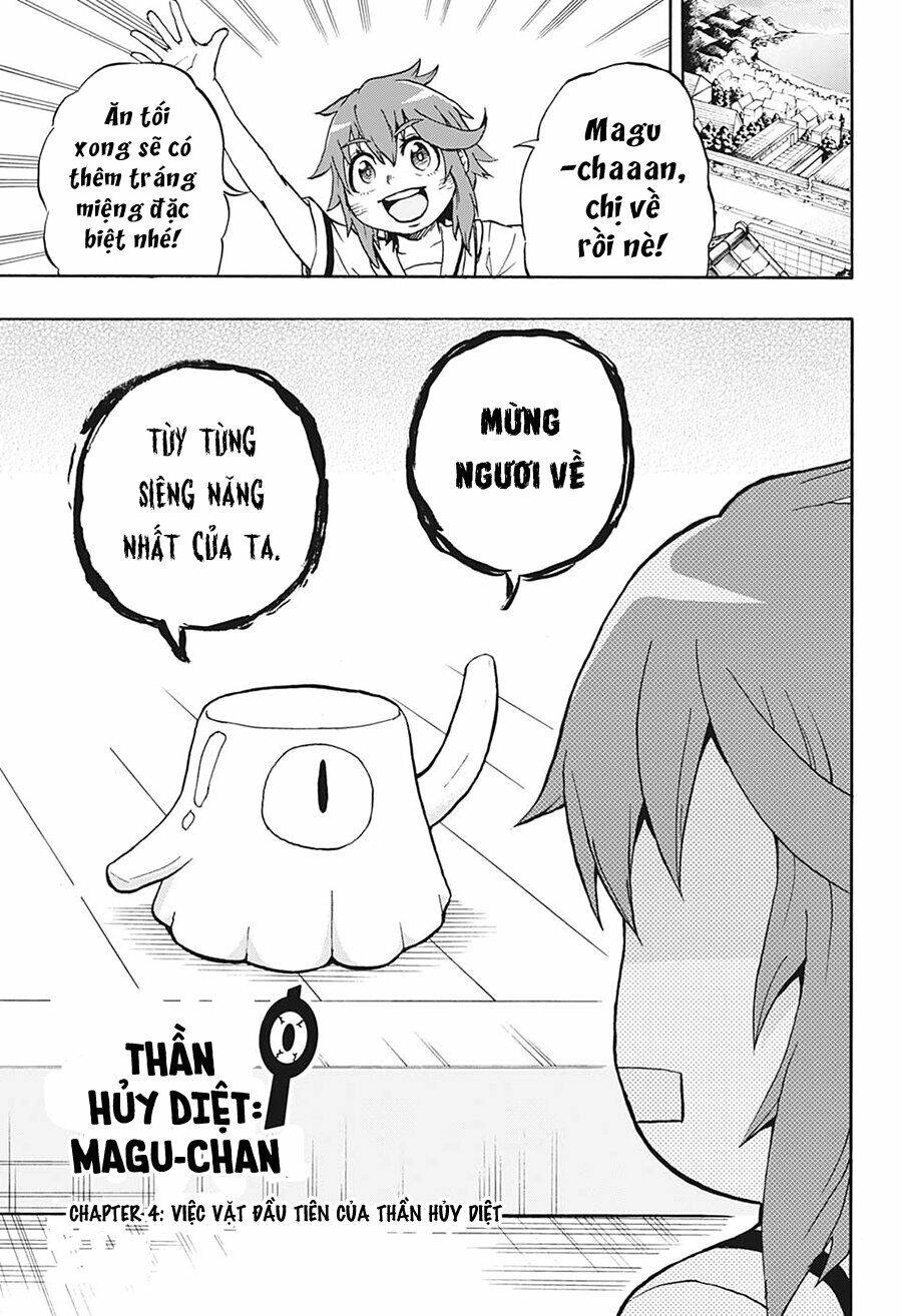 Thần Hủy Diệt: Magu-Chan Chapter 4 - 5