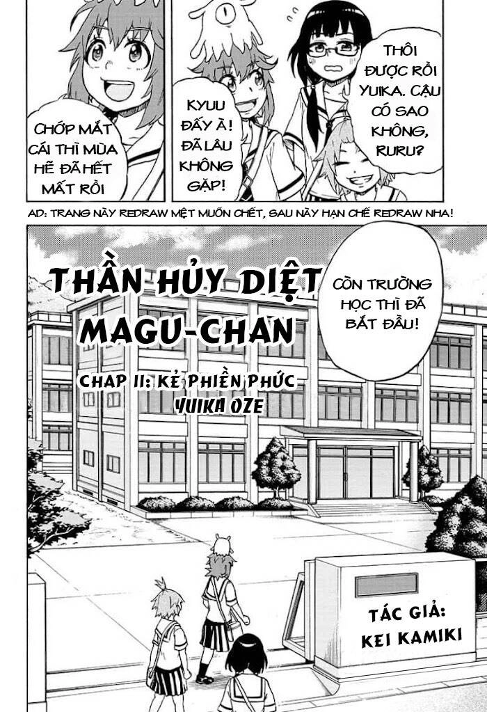 Thần Hủy Diệt: Magu-Chan Chapter 11 - 2