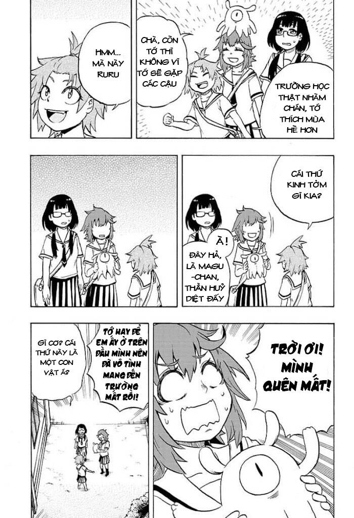 Thần Hủy Diệt: Magu-Chan Chapter 11 - 3