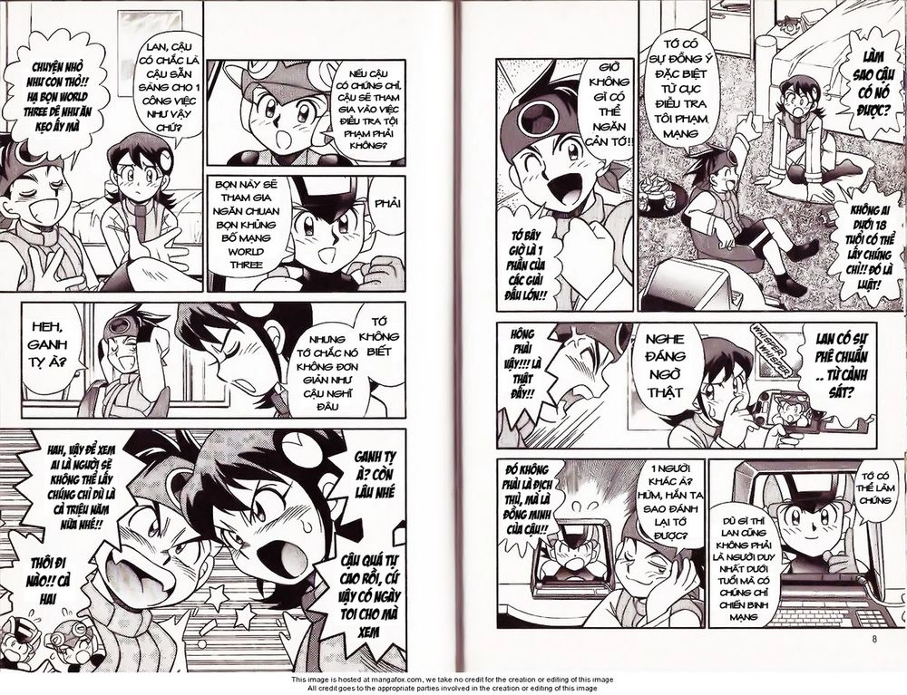 Rockman - Chiến Binh Thế Giới Ảo Chapter 6 - 4