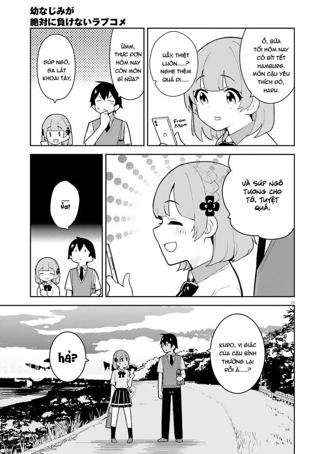 Bạn Thuở Nhỏ Sẽ Không Thua Trong Một Câu Chuyện Tình Yêu Hài Hước Chapter 23 - 25