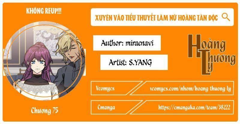 Xuyên Vào Tiểu Thuyết Làm Nữ Hoàng Tàn Độc Chapter 75 - 1