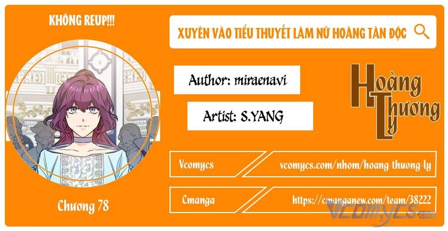 Xuyên Vào Tiểu Thuyết Làm Nữ Hoàng Tàn Độc Chapter 78 - 1