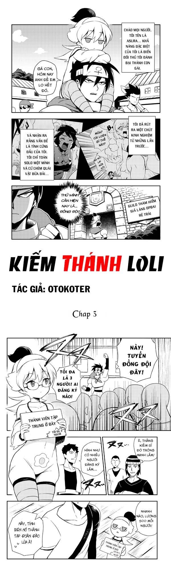 Thánh Kiếm Loli Chapter 3 - 1