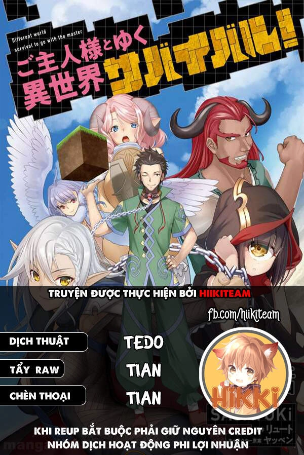 Bậc Thầy Sinh Tồn Được Triệu Hồi Sang Dị Giới Chapter 2 - 1