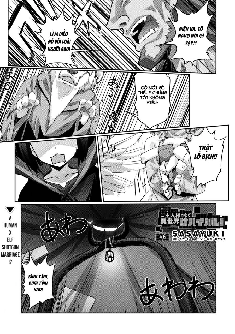 Bậc Thầy Sinh Tồn Được Triệu Hồi Sang Dị Giới Chapter 6 - 3