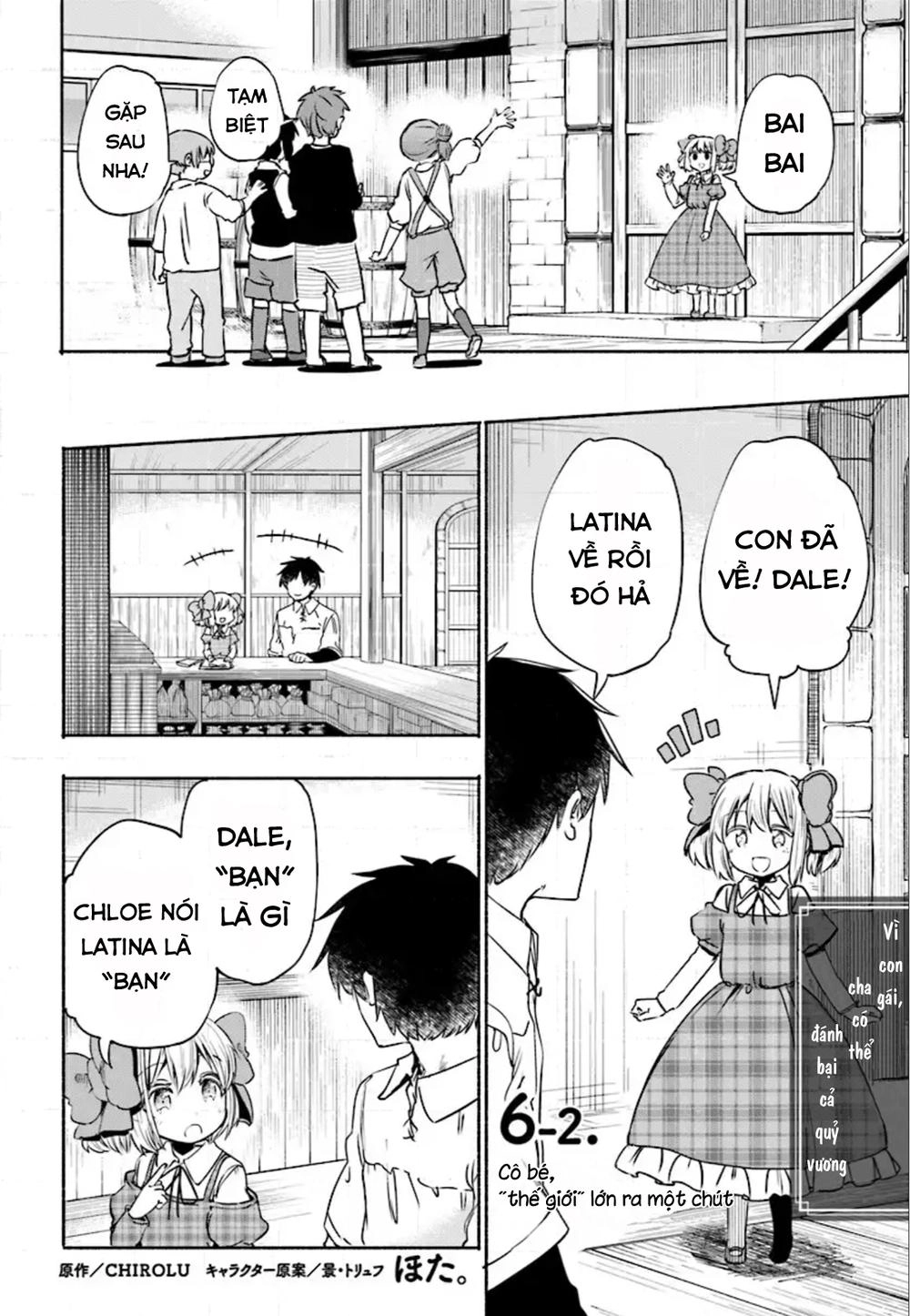 For My Daughter, I Might Even Be Able To Defeat The Demon King Chapter 6.5 - 1