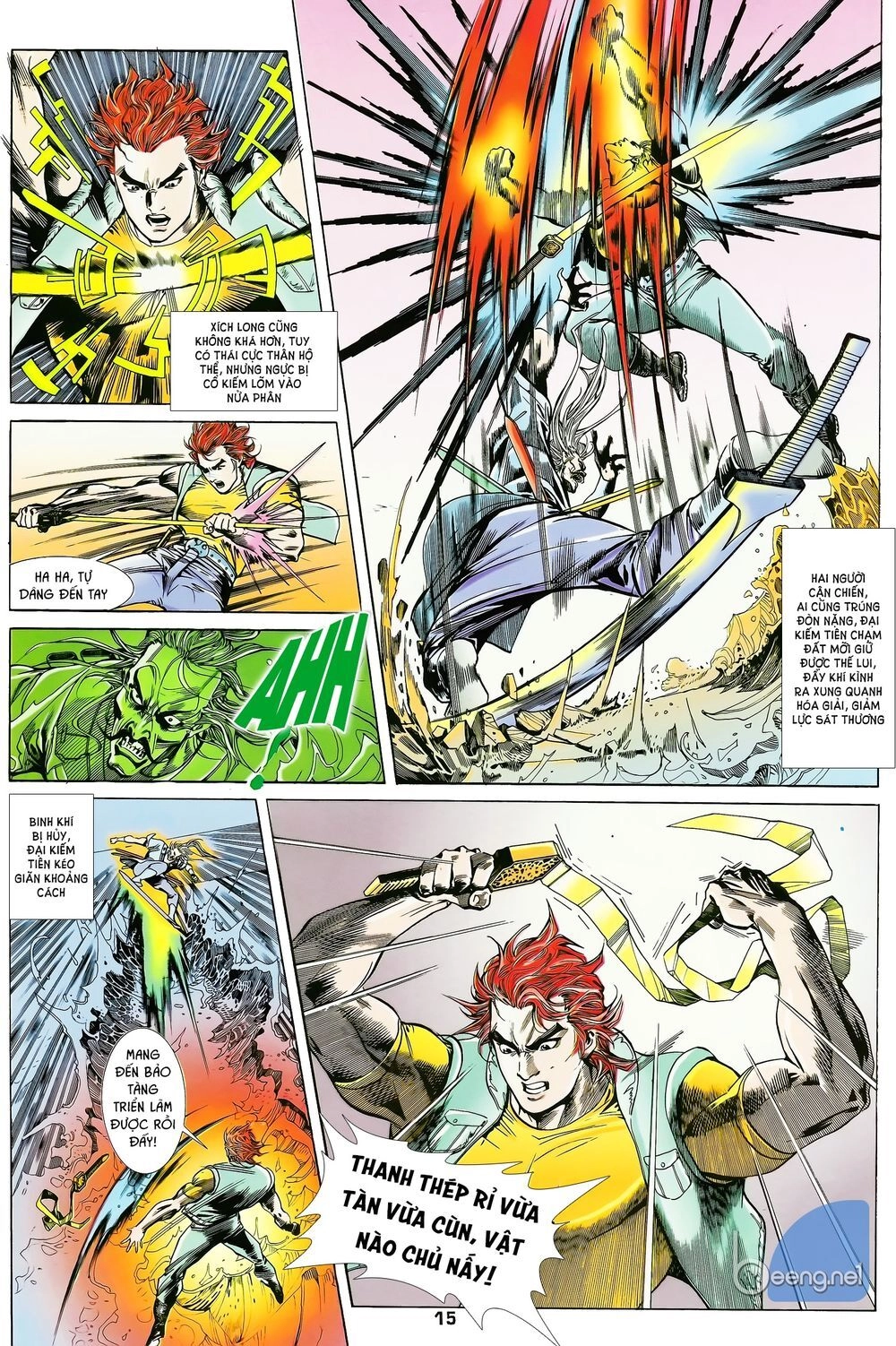 Long Hổ 5 Thế Chapter 14 - 15