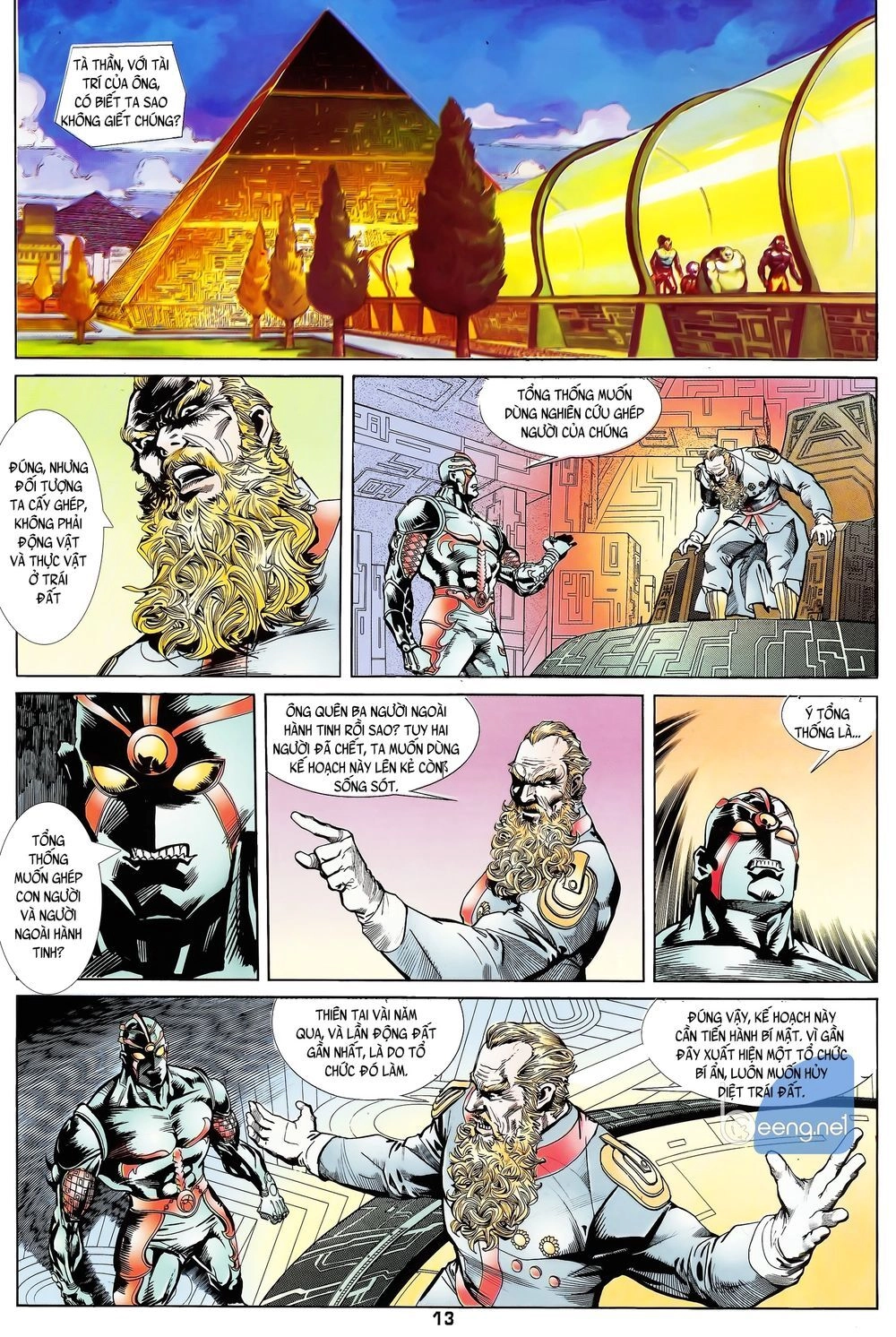 Long Hổ 5 Thế Chapter 46 - 13