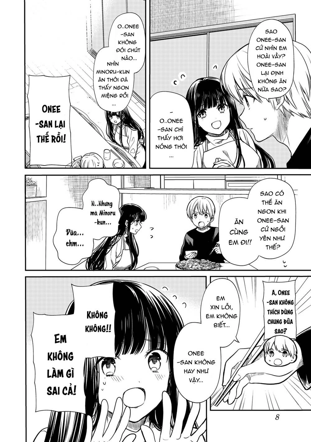 Chị Gái Nuôi Nam Sinh Trung Học Chapter 91 - 8