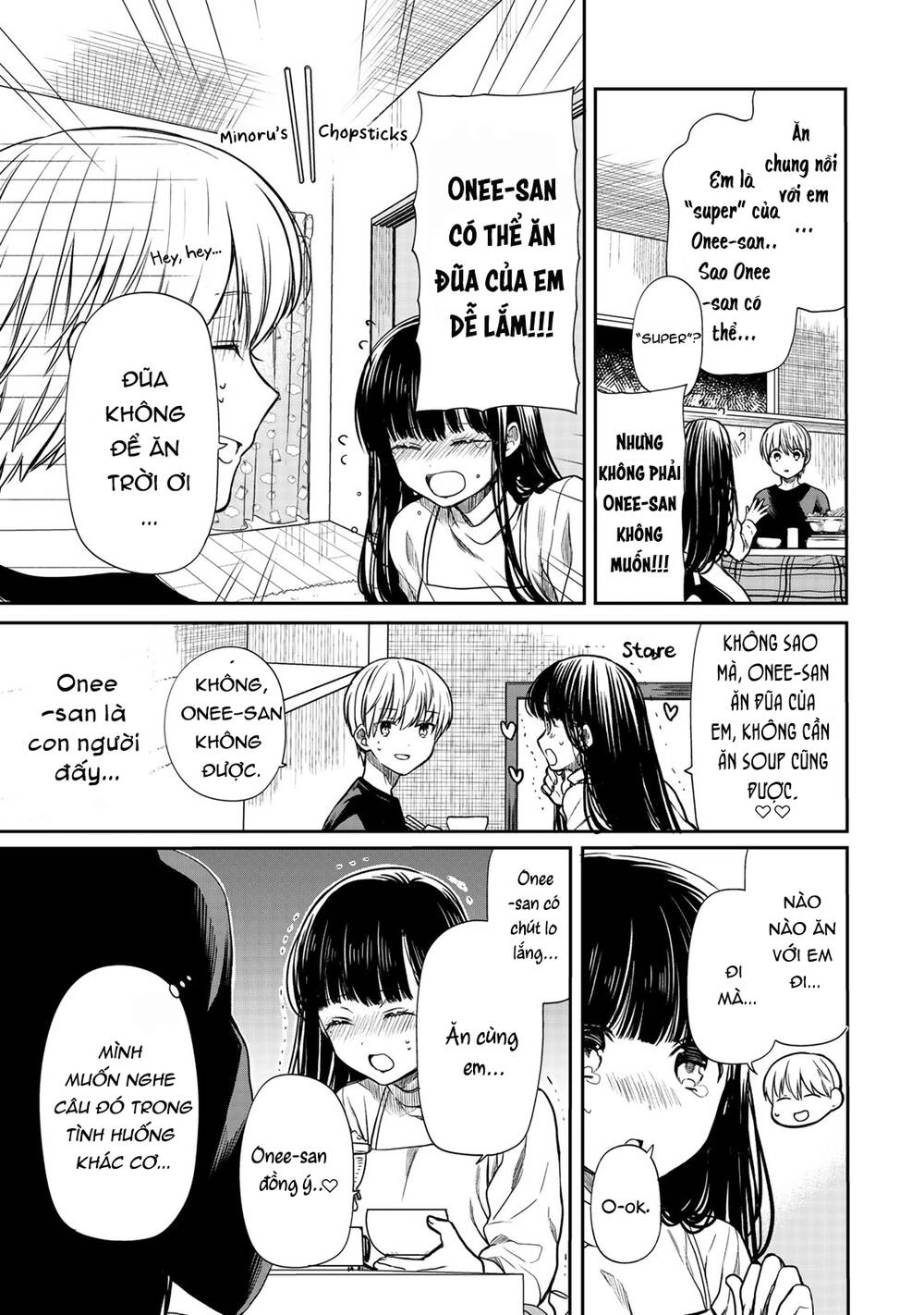 Chị Gái Nuôi Nam Sinh Trung Học Chapter 91 - 9