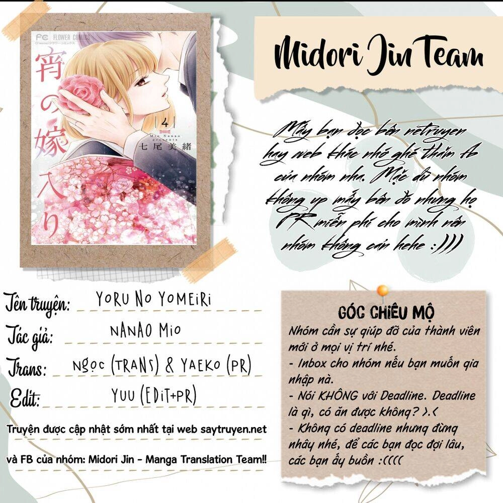 Yoru No Yomeiri Chapter 11 - 3