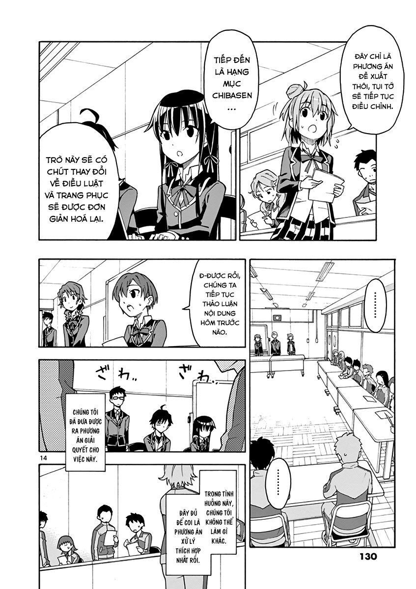 Yahari Ore No Seishun Rabukome Wa Machigatte Iru. @ Comic Chapter 46 - 15