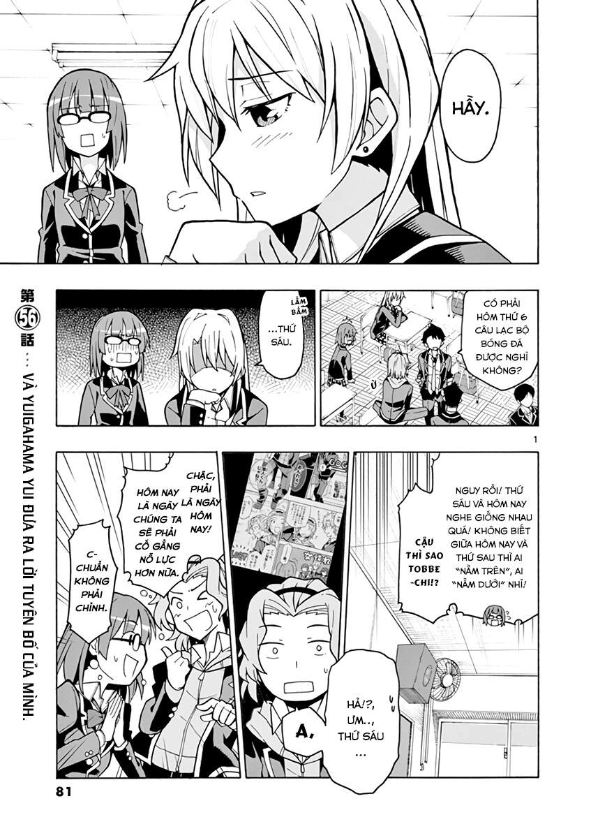 Yahari Ore No Seishun Rabukome Wa Machigatte Iru. @ Comic Chapter 56 - 1
