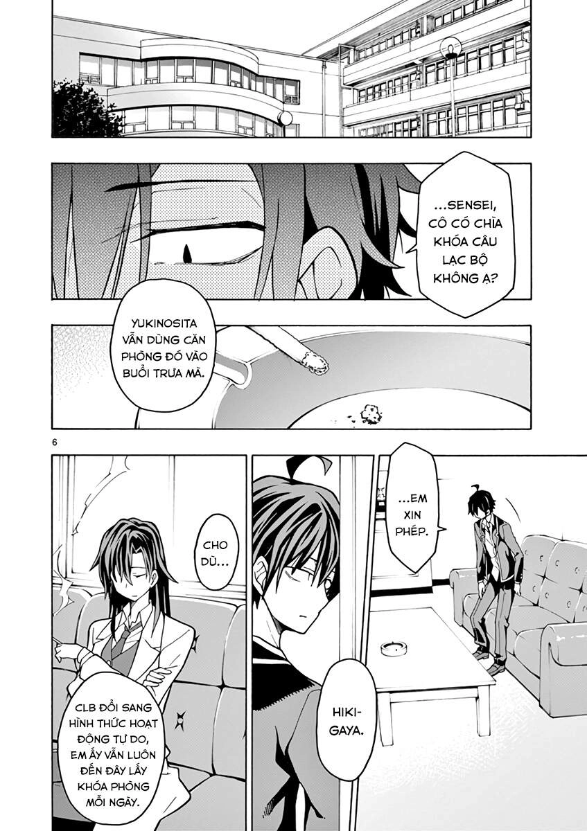 Yahari Ore No Seishun Rabukome Wa Machigatte Iru. @ Comic Chapter 56 - 6