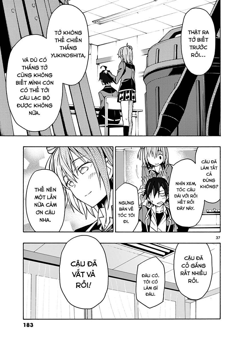 Yahari Ore No Seishun Rabukome Wa Machigatte Iru. @ Comic Chapter 58 - 37