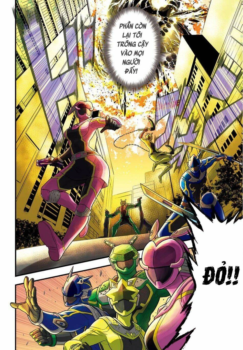 The Red Ranger Becomes An Adventurer In Another World Chapter 1 - 4