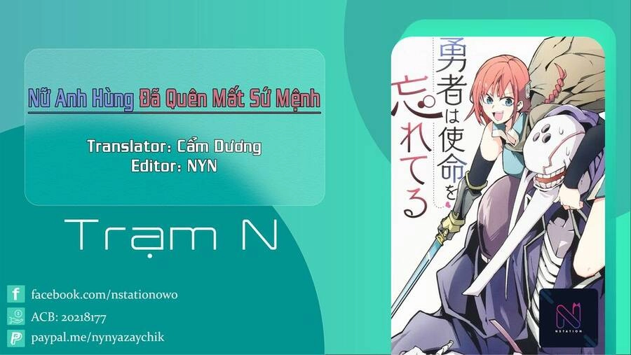 Nữ Anh Hùng Đã Quên Mất Sứ Mệnh! Chapter 4 - 1