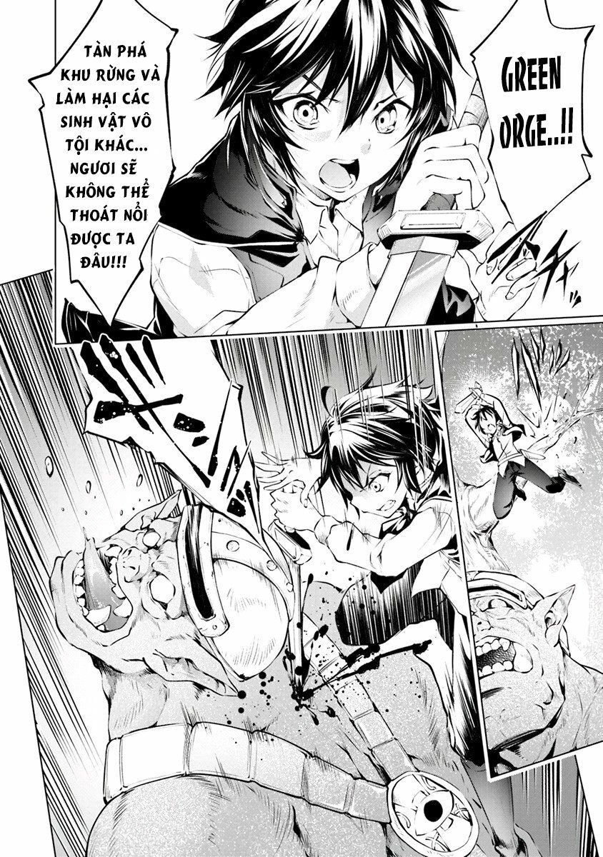 Kamigami Ni Sodaterare Shimo No, Saikyou To Naru Chapter 1.1 - 7