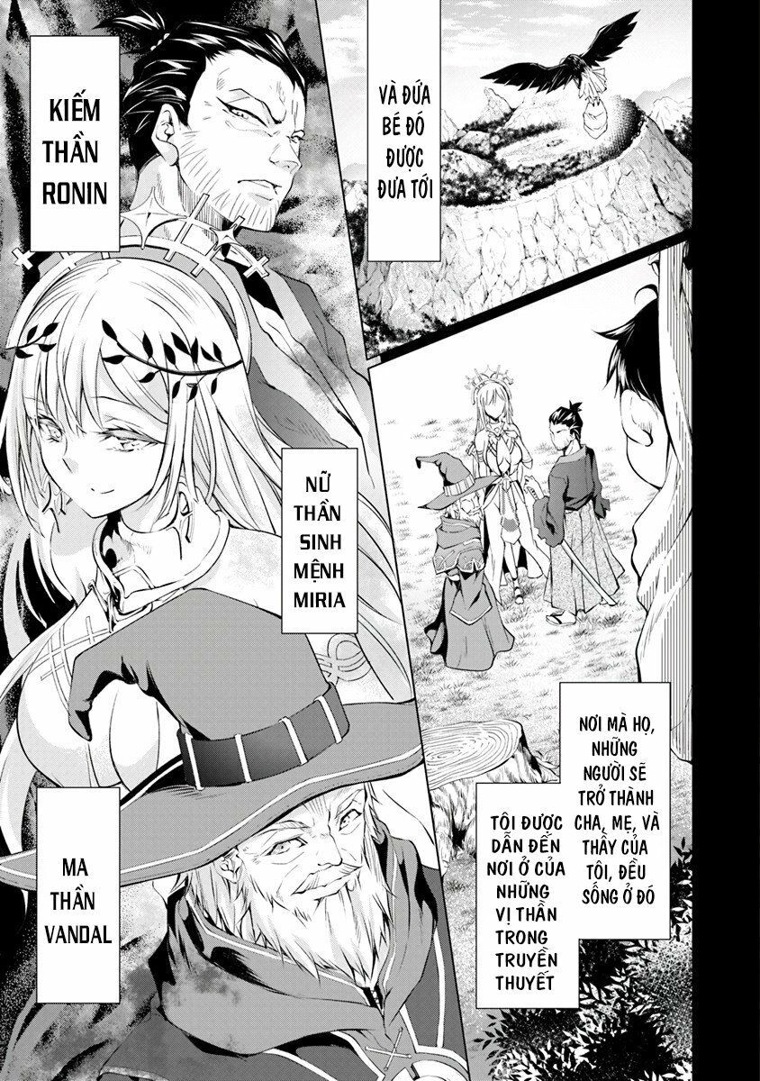 Kamigami Ni Sodaterare Shimo No, Saikyou To Naru Chapter 1.1 - 14