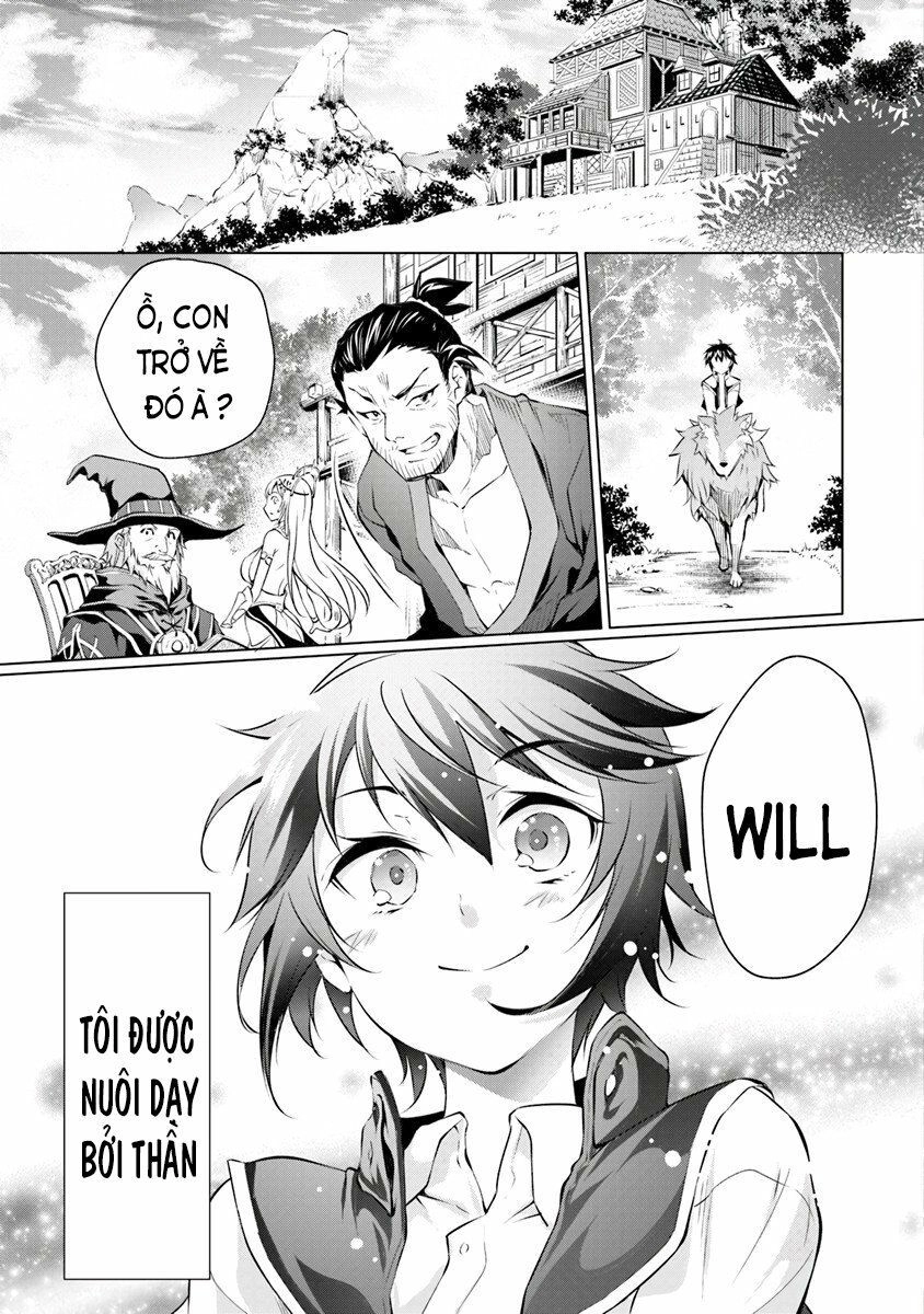 Kamigami Ni Sodaterare Shimo No, Saikyou To Naru Chapter 1.1 - 16