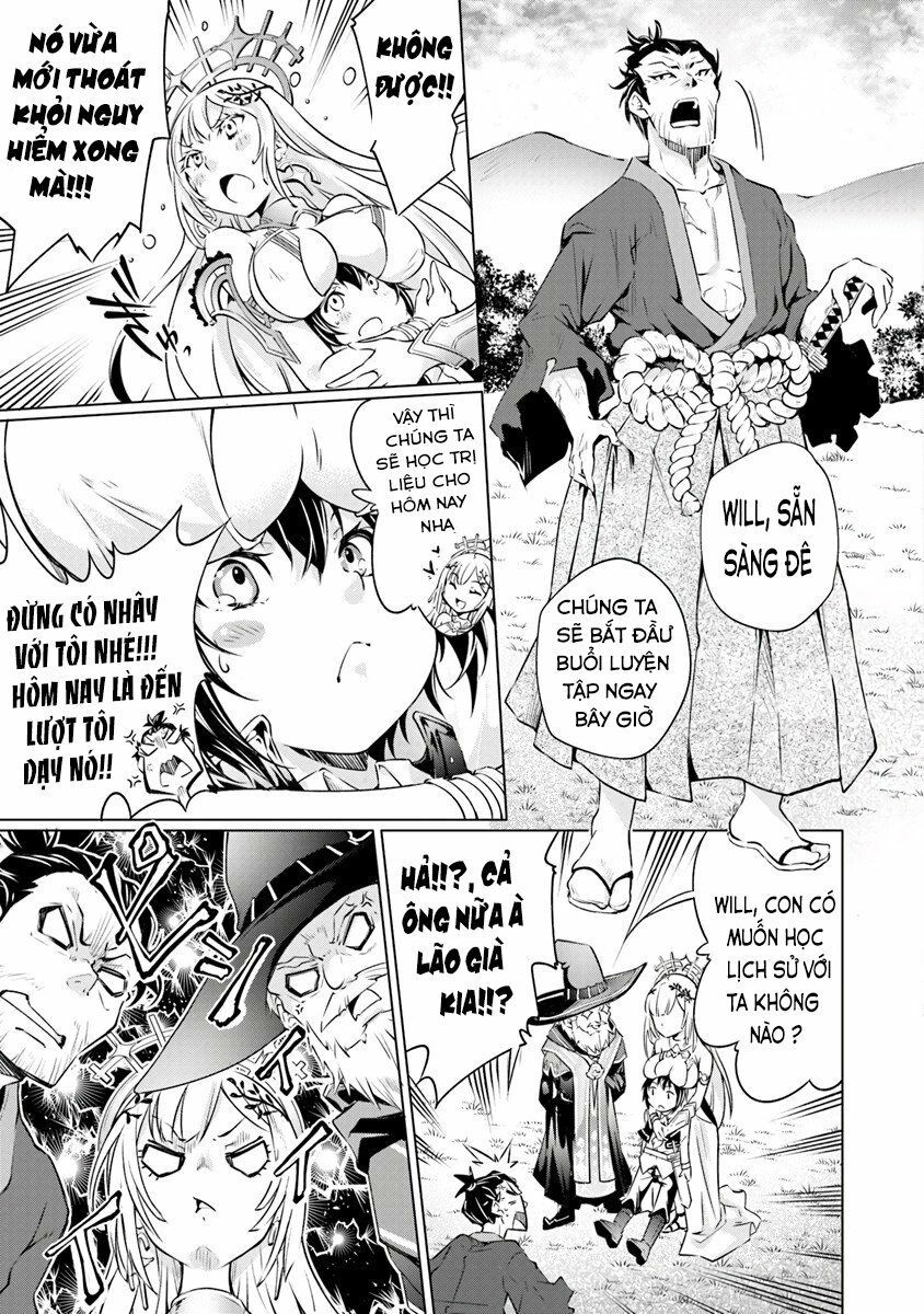 Kamigami Ni Sodaterare Shimo No, Saikyou To Naru Chapter 1.1 - 18