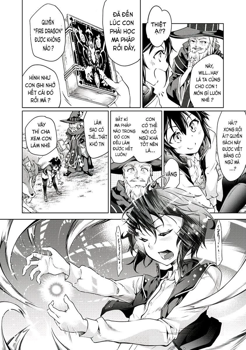 Kamigami Ni Sodaterare Shimo No, Saikyou To Naru Chapter 1.2 - 1