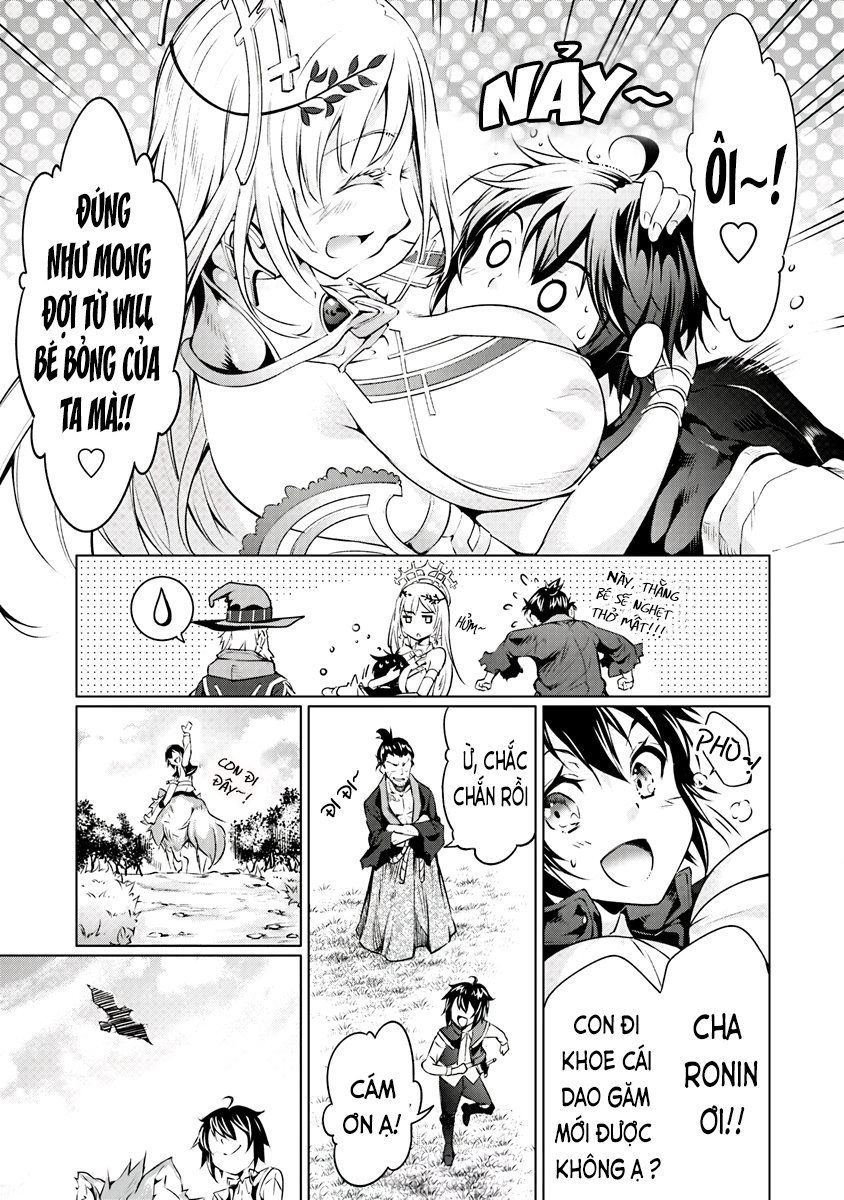 Kamigami Ni Sodaterare Shimo No, Saikyou To Naru Chapter 1.2 - 4