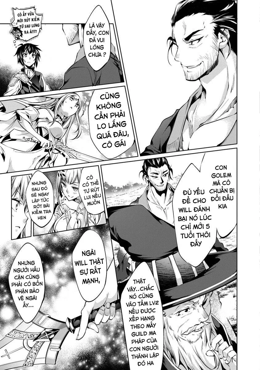 Kamigami Ni Sodaterare Shimo No, Saikyou To Naru Chapter 5.1 - 8