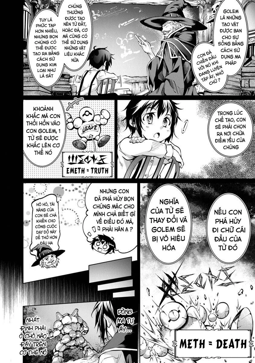 Kamigami Ni Sodaterare Shimo No, Saikyou To Naru Chapter 5.2 - 6