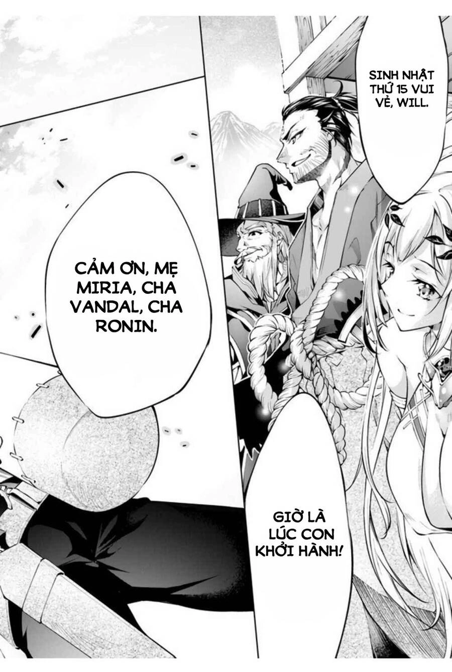 Kamigami Ni Sodaterare Shimo No, Saikyou To Naru Chapter 8 - 25