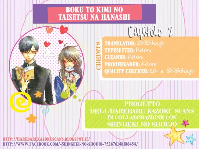 Boku To Kimi No Taisetsu Na Hanashi Chapter 4 - 3